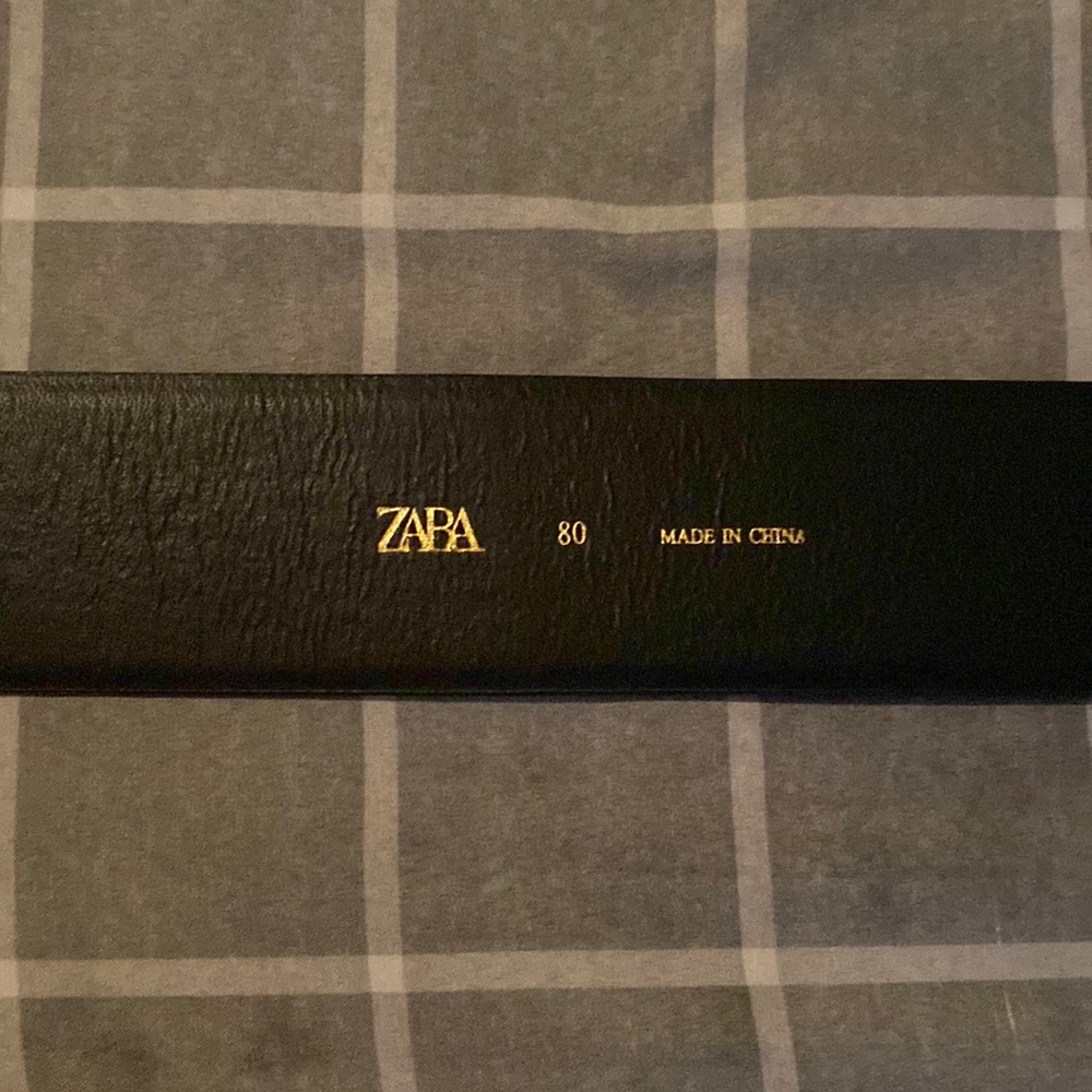 Zara golden sparkle belt